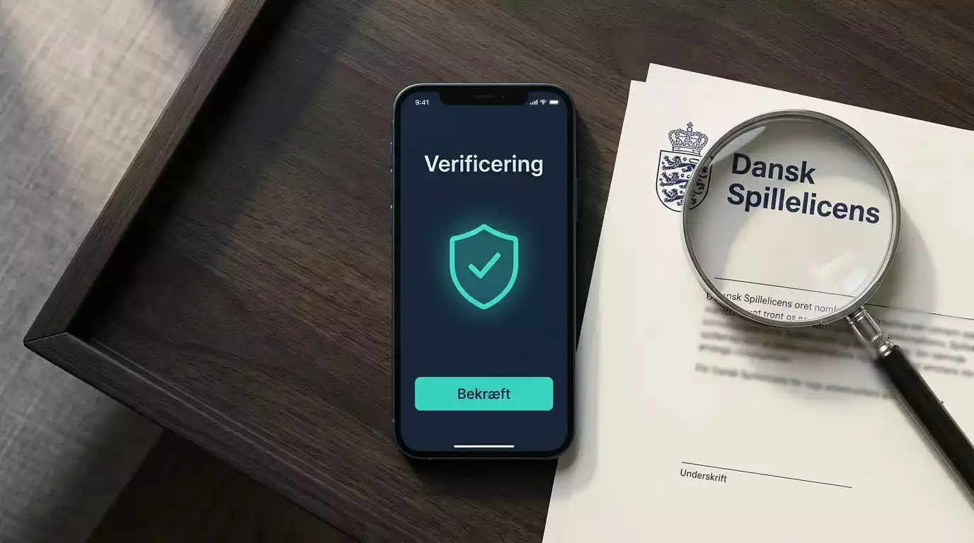 Verifikation af dansk spillelicens hos Spillemyndigheden